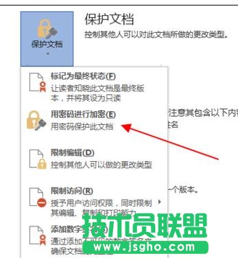 word2013文檔如何進行加密保護