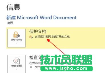 word2013文檔如何進行加密保護