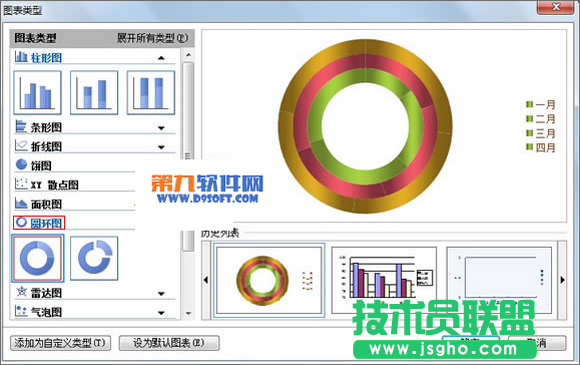 如何在WPS演示中制作12色環