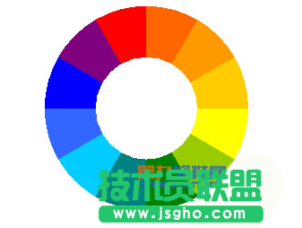 如何在WPS演示中制作12色環