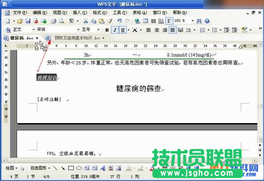 如何在WPS跨文檔應用格式刷