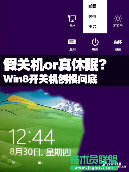 Win8開關機刨根問底 假關機or真休眠? 三聯教程