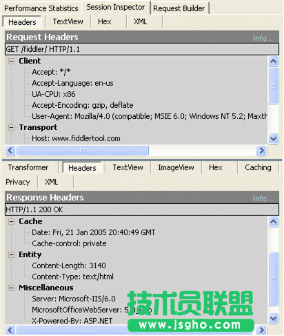 HTTP調試工具 fiddler圖文使用教程