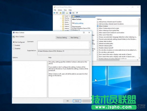 Windows 10,Windows 10無法關閉Cortana