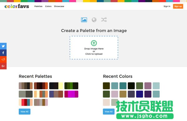 9款關于配色、PS和網站風格的設計工具 三聯