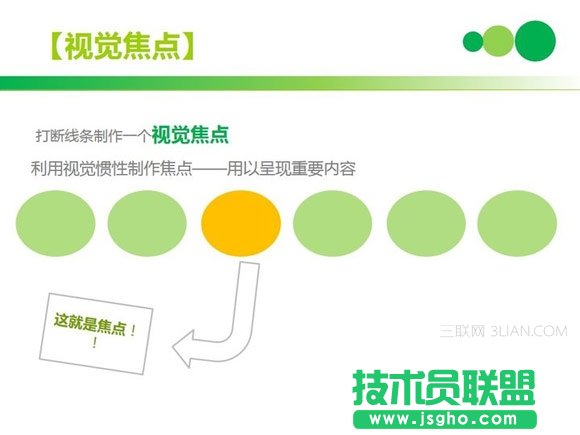 PPT的排版技巧：視覺(jué)焦點(diǎn)