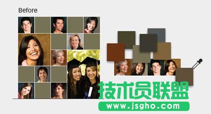 PPT中圖片的方格視覺體驗