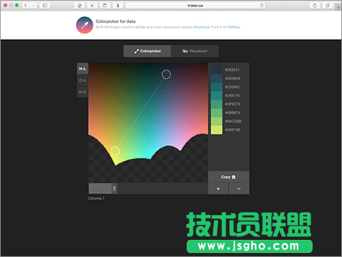2色、3色、多色在線配色工具