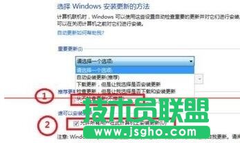 選擇&ldquo;從不檢查更新&rdquo;