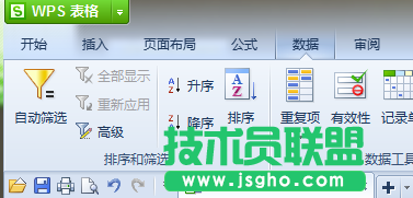 給WPS表格設置自定義排序