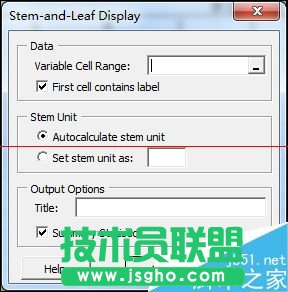 怎么用excel表格做莖葉圖？