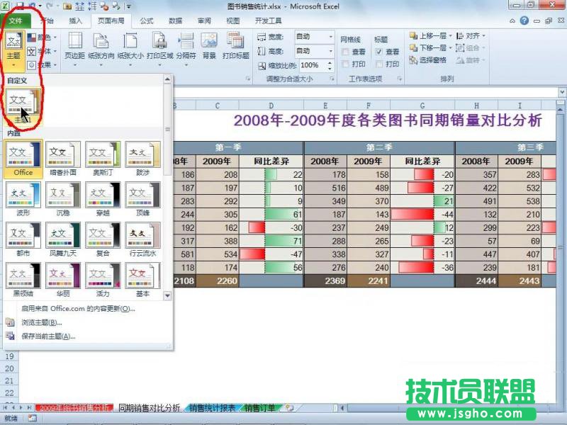 PowerPoint 2010使用主題功能統一文檔風格