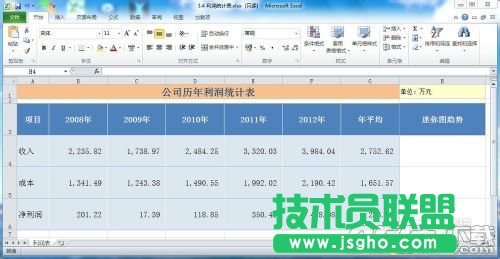 如何在Excel2010中創建迷你圖? 三聯