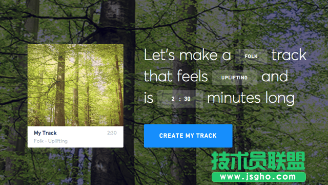 幫你在線(xiàn)快速生成音樂(lè)素材的JUKEDECK 三聯(lián)