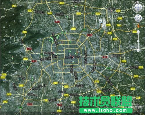 谷歌地球怎么用——右側地球顯示框