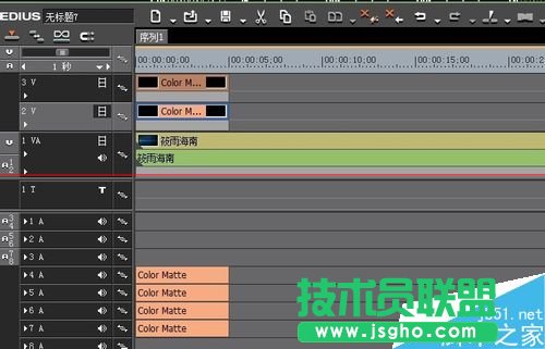 怎么給edius導入的視頻添加上下黑邊框？